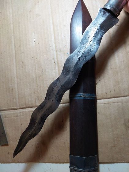 เครื่องรางกริชหลวงพ่อเดิมวัดหนองโพใบ 12 ยาวรวม 21 นิ้ว รูปที่ 6