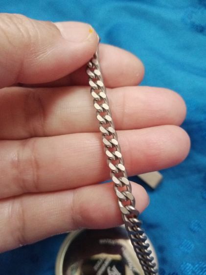 นาฬิกาพก สีเงินอมเทาๆ (ไม่ทราบเนื้อ ไม่ได้เสียไปใส่ถ่านเองค่ะ) รูปที่ 6