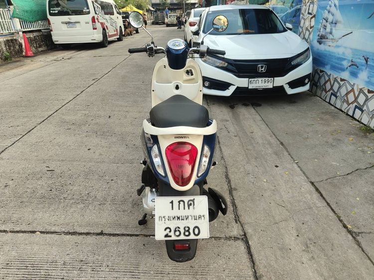 🛵ยังไงก็ขาย SCOOPY-i ปี 56 เครื่องดี สีสวย สตาร์ทมือ(ท่อดัง) เล่มชุดโอนครบ+เปลี่ยนถ่ายน้ำมันเครื่องฟรี ส่งฟรี30 ก.ม รูปที่ 5