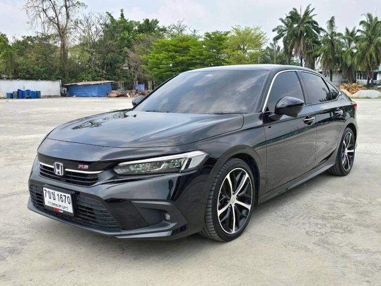 Honda Civic 2023 2.0 eHEV RS ไฮบริด เกียร์อัตโนมัติ ดำ รูปที่ 3