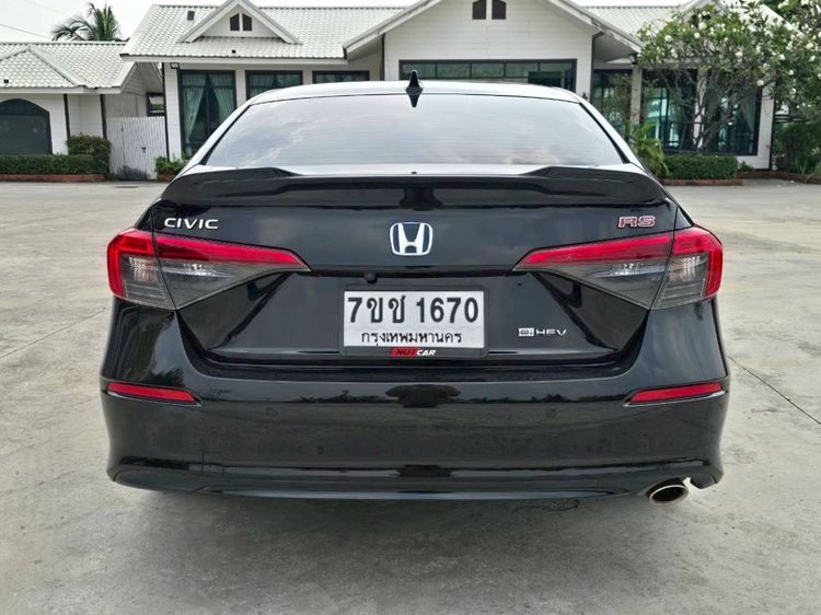Honda Civic 2023 2.0 eHEV RS ไฮบริด เกียร์อัตโนมัติ ดำ รูปที่ 2