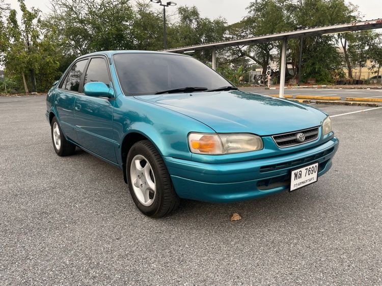 Toyota Corolla 1997 1.6 SEG Sedan เบนซิน ไม่ติดแก๊ส เกียร์อัตโนมัติ เขียว รูปที่ 3