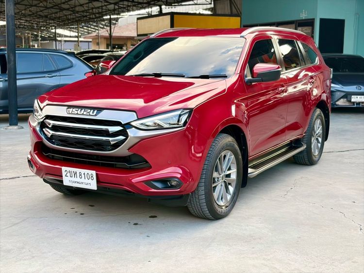 Isuzu MU-X 2022 3.0 Elegant 2WD Utility-car ดีเซล ไม่ติดแก๊ส เกียร์อัตโนมัติ แดง รูปที่ 2