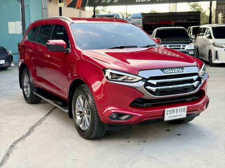 Isuzu MU-X 2022 3.0 Elegant 2WD Utility-car ดีเซล ไม่ติดแก๊ส เกียร์อัตโนมัติ แดง รูปที่ 1