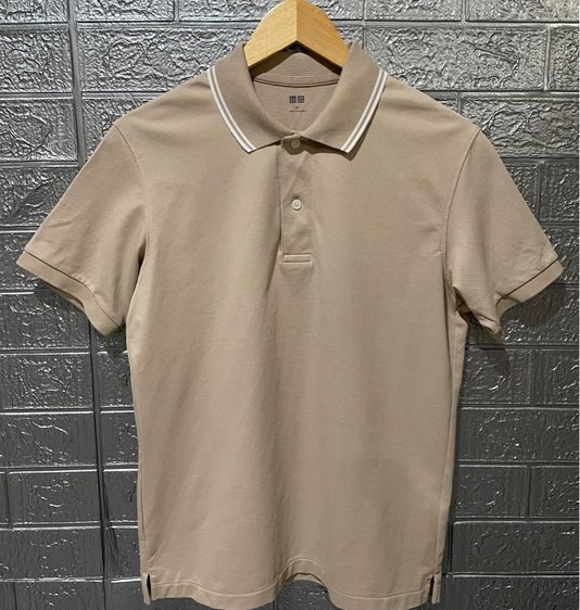 น้ำตาล M แขนสั้น เสื้อโปโล อื่นๆ เสืัอ Uniqlo