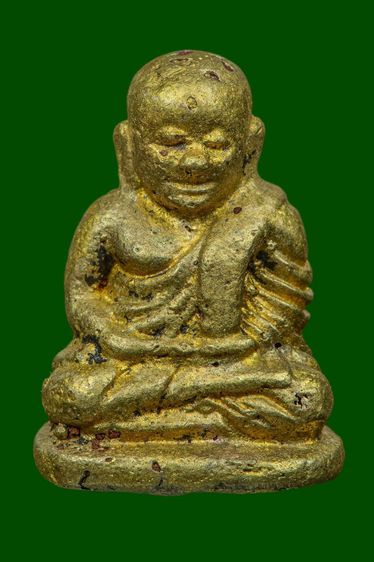 หลวงพ่อเงินพิมพ์นิยมเนื้อแก่ทอง