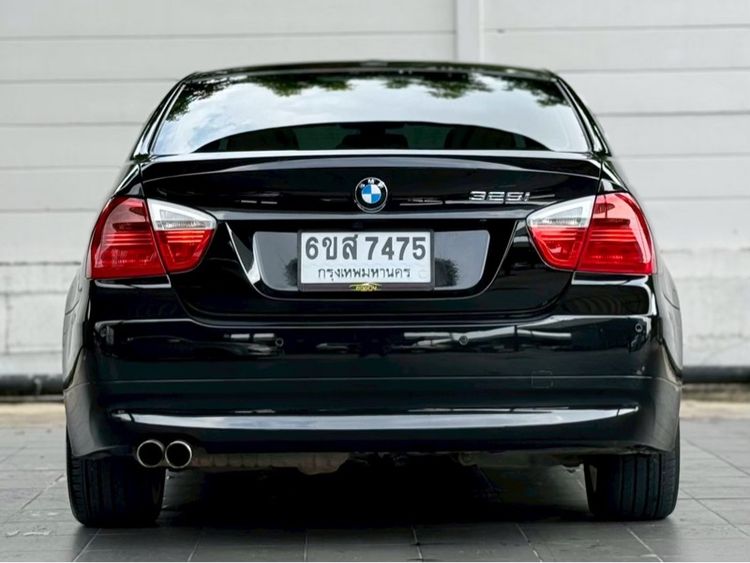 BMW Series 3 2007 325i Sedan เบนซิน ไม่ติดแก๊ส เกียร์อัตโนมัติ ดำ รูปที่ 4