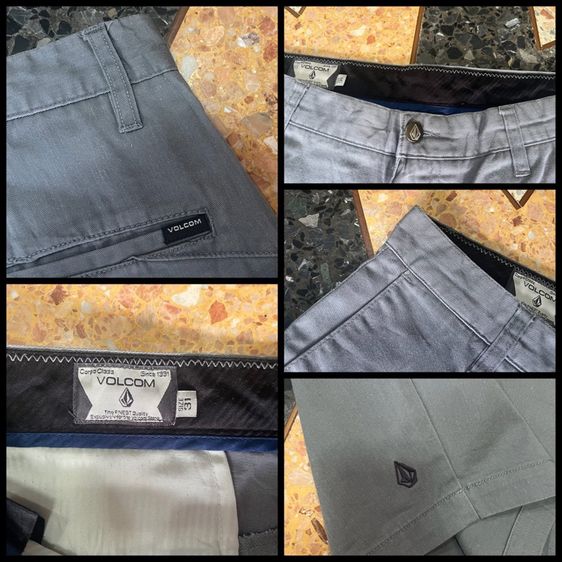 🔻VOLCOM -ขาสั้นแท้ เอว32-33 รูปที่ 5