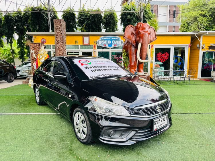 Suzuki Ciaz 2021 1.2 GL Sedan เบนซิน ไม่ติดแก๊ส เกียร์ธรรมดา ดำ รูปที่ 3
