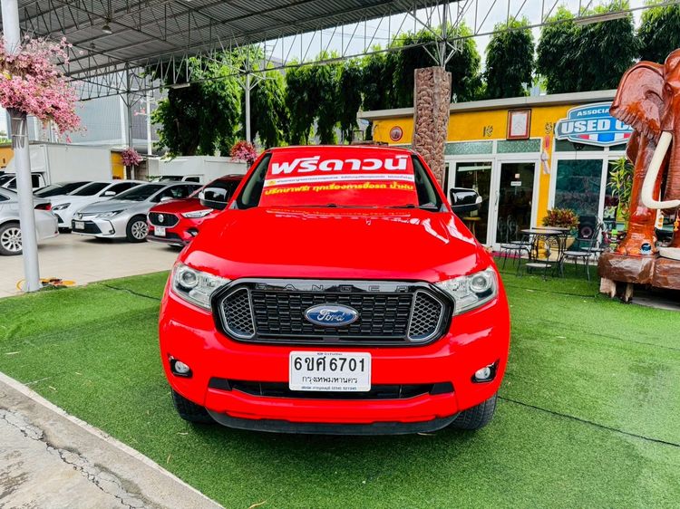 รถ Ford Ranger 2.2 Hi-Rider XLT สี แดง