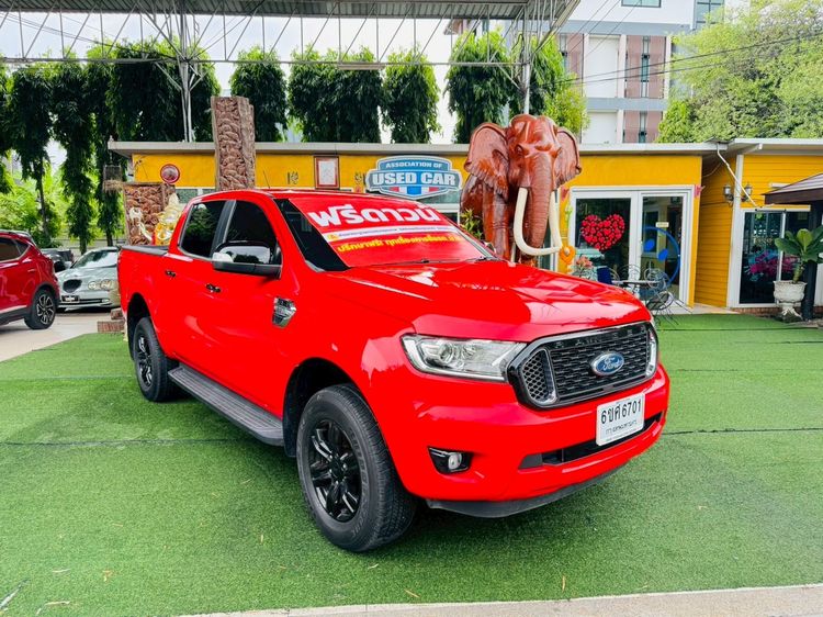 Ford Ranger 2022 2.2 Hi-Rider XLT Pickup ดีเซล ไม่ติดแก๊ส เกียร์อัตโนมัติ แดง รูปที่ 2