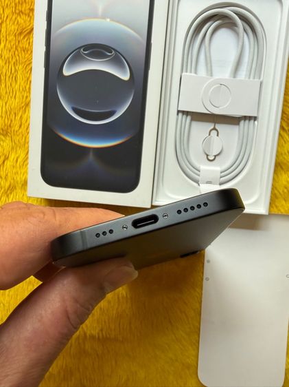 iPhone 16e ดำใหม่มากแบต100 รูปที่ 6