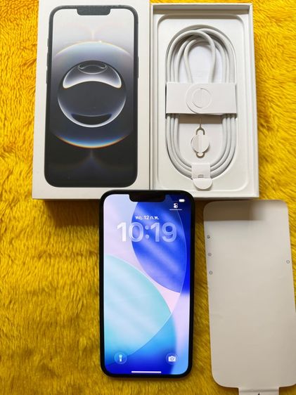 iPhone 16e ดำใหม่มากแบต100