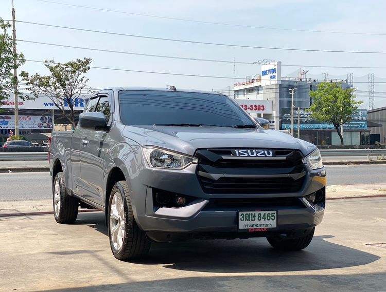 Isuzu D-MAX 2023 1.9 S Pickup ดีเซล ไม่ติดแก๊ส เกียร์อัตโนมัติ เทา