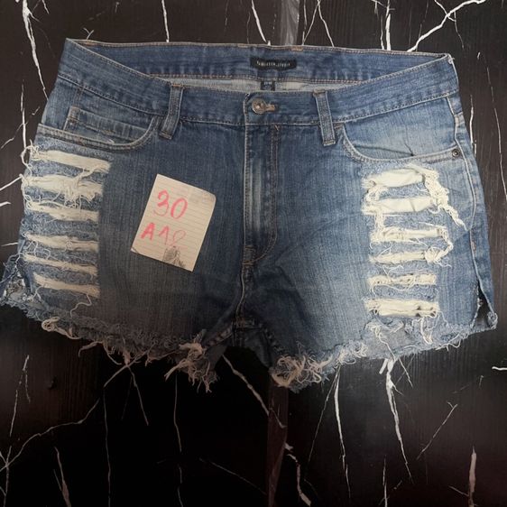 กางเกงยีนส์ขาสั้นมือสอง รูปที่ 14