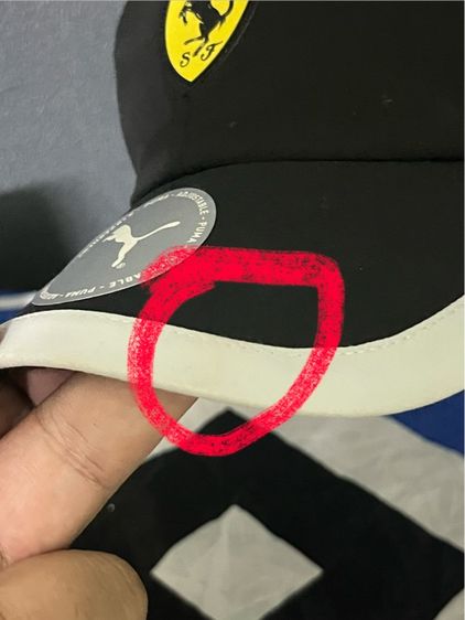 หมวก PUMA AUTO  Scuderia Ferrari SPTWR Race Baseball 2024 รูปที่ 3