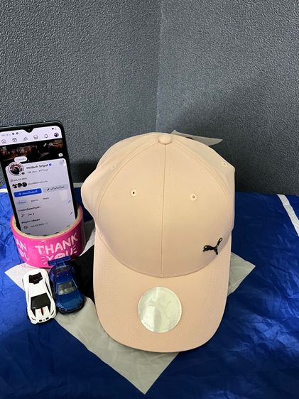 หมวกและหมวกแก๊ป หมวก PUMA BASICS รุ่น Metal Cat Cap Rose Quartz 2024