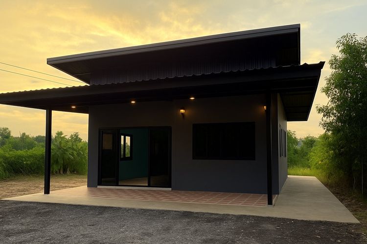 มีบางส่วน 2025 บ้านหลังใหญ่3ห้องนอนสุดคุ้ม ใกล้เมืองสระบุรี รูปที่ 2
