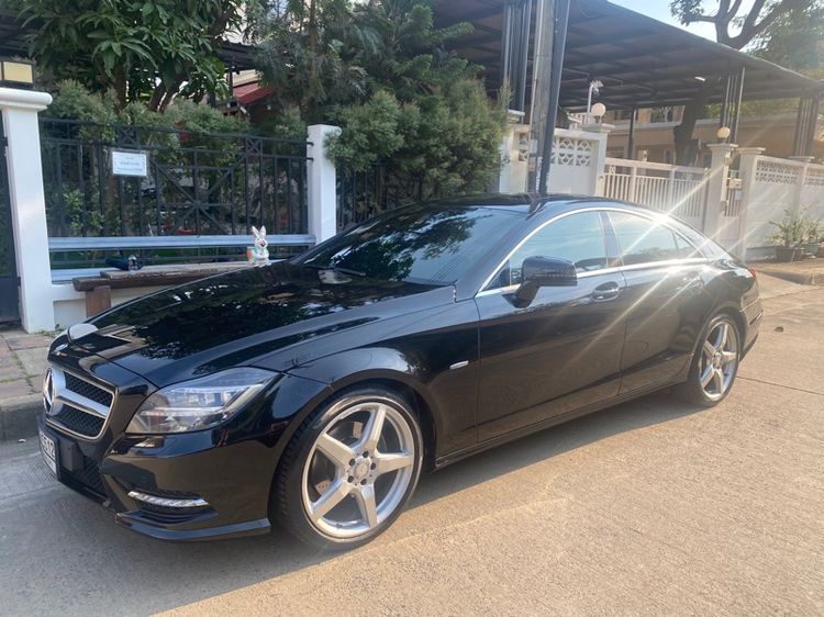 Mercedes-Benz CLS-Class 2012 CLS250 CDI AMG Sedan ดีเซล ไม่ติดแก๊ส เกียร์อัตโนมัติ ดำ รูปที่ 3