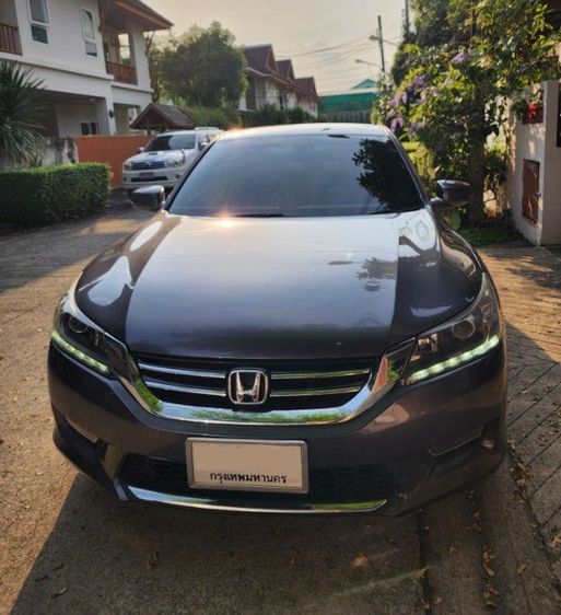 Honda Accord 2014 2.0 E i-VTEC Sedan เบนซิน ไม่ติดแก๊ส เกียร์อัตโนมัติ เทา รูปที่ 3