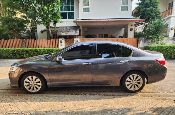 Honda Accord 2014 2.0 E i-VTEC Sedan เบนซิน ไม่ติดแก๊ส เกียร์อัตโนมัติ เทา รูปที่ 4