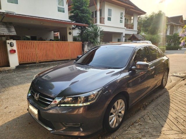 Honda Accord 2014 2.0 E i-VTEC Sedan เบนซิน ไม่ติดแก๊ส เกียร์อัตโนมัติ เทา รูปที่ 2