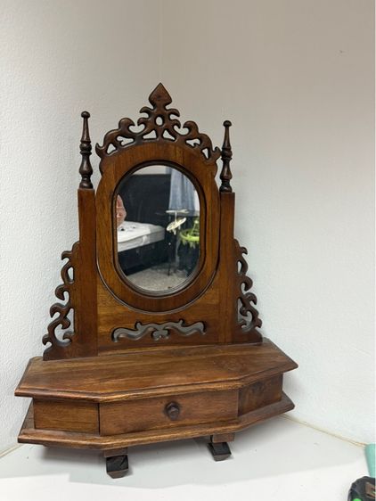 โต๊ะเครื่องแป้งไม้สัก