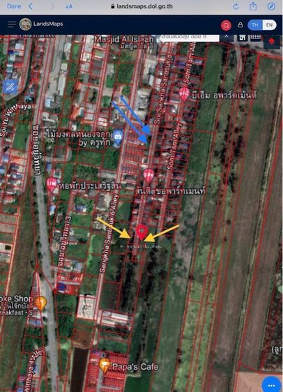 ไม่ใช่ ขายด่วน ที่ดินสร้างบ้านสวย ในซอยสังฆสันติสุข 8 หนองจอก 55 ตร.ว. ใกล้ถนนใหญ่ รูปที่ 2