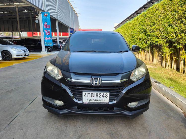 Honda HR-V 2015 1.8 S Utility-car เบนซิน ไม่ติดแก๊ส เกียร์อัตโนมัติ ดำ รูปที่ 2