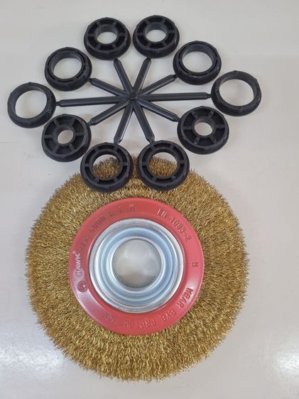 แปรงลวดกลม สีทอง Hawk  รูปที่ 5