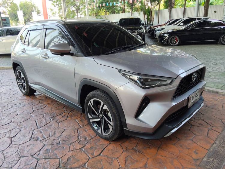 Toyota Yaris Cross 2023 1.5 HEV Premium Luxury Utility-car ไฮบริด ไม่ติดแก๊ส เกียร์อัตโนมัติ เทา
