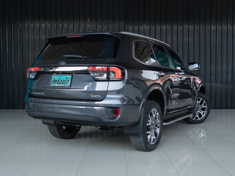 Ford Everest 2023 2.0 Bi-Turbo Titanium+ 4WD Utility-car ดีเซล ไม่ติดแก๊ส เกียร์อัตโนมัติ เทา รูปที่ 4