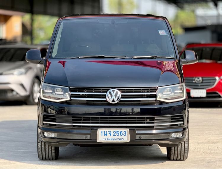 Volkswagen Caravelle 2017 2.0 TDi Comfortline Van ดีเซล ไม่ติดแก๊ส เกียร์อัตโนมัติ ดำ รูปที่ 3