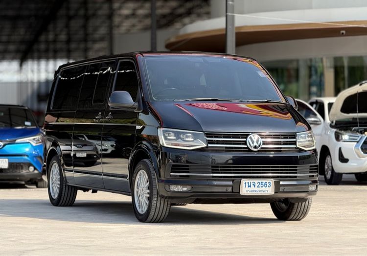 Volkswagen Caravelle 2017 2.0 TDi Comfortline Van ดีเซล ไม่ติดแก๊ส เกียร์อัตโนมัติ ดำ