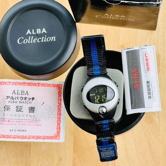 นาฬิกา Spoon Alba ของใหม่มีกล่องครบ สวยๆ ยุค90นิยมหายาก รูปที่ 5