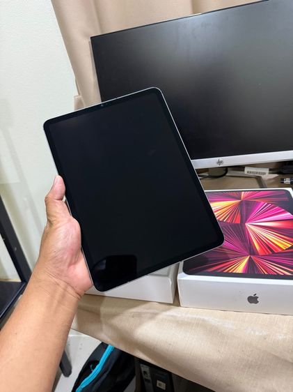 iPad Pro M1 128GB Wifi-Fi  Celluar ตำหนินิดหน่อยทำงาน ตัดต่ออื่นๆ ลื่นปรื้ด สอบถามเพิ่มเติมได้ครับ รูปที่ 6