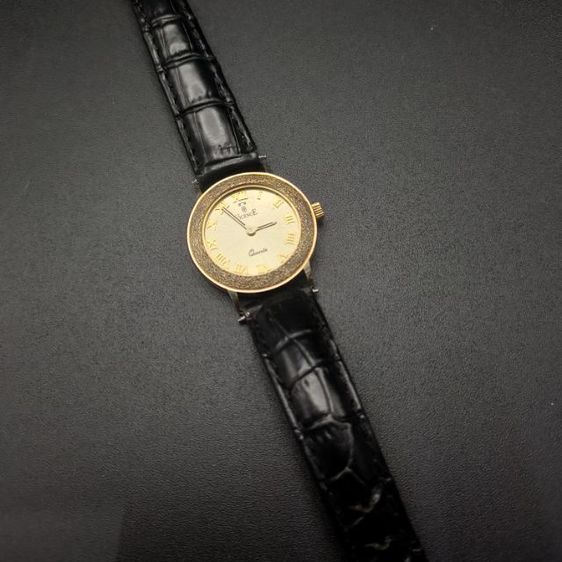 นาฬิกา วินเทจ ผู้หญิงขนาด 26มม. ตัวเรือนทองคำ 14K  กระจกไม่เดินเครื่องไม่เกิน  รูปที่ 10