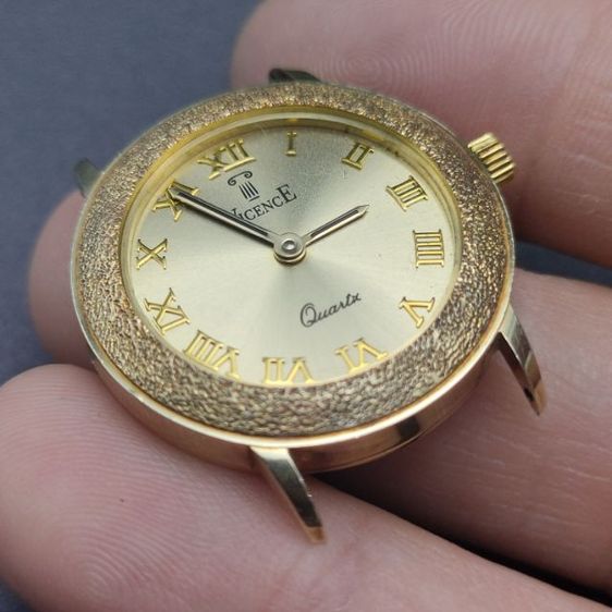 นาฬิกา วินเทจ ผู้หญิงขนาด 26มม. ตัวเรือนทองคำ 14K  กระจกไม่เดินเครื่องไม่เกิน  รูปที่ 12