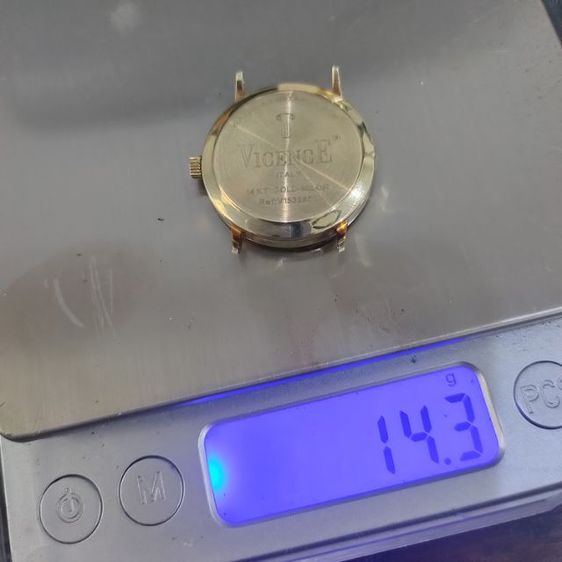 นาฬิกา วินเทจ ผู้หญิงขนาด 26มม. ตัวเรือนทองคำ 14K  กระจกไม่เดินเครื่องไม่เกิน  รูปที่ 3