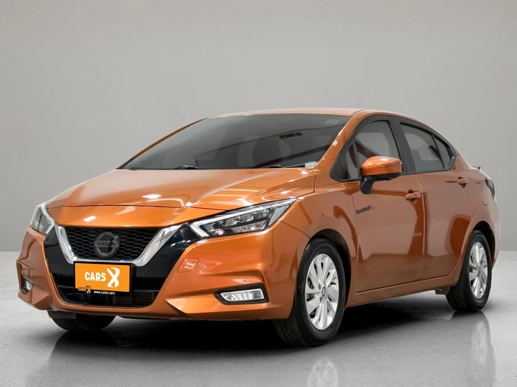 Nissan Almera 2020 1.0 VL Sedan เบนซิน ไม่ติดแก๊ส เกียร์อัตโนมัติ ส้ม