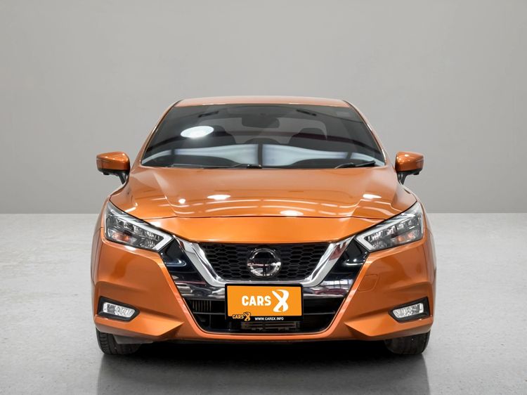 Nissan Almera 2020 1.0 VL Sedan เบนซิน ไม่ติดแก๊ส เกียร์อัตโนมัติ ส้ม รูปที่ 2
