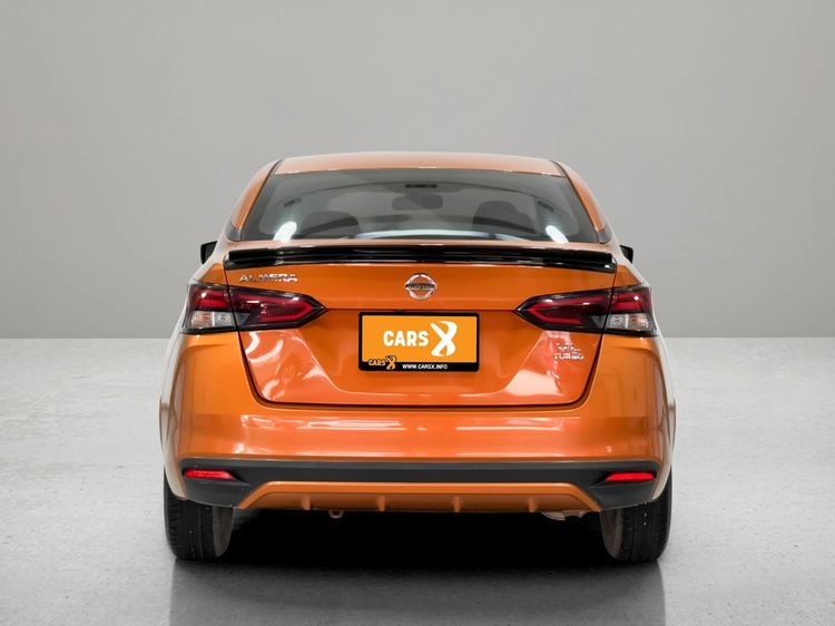Nissan Almera 2020 1.0 VL Sedan เบนซิน ไม่ติดแก๊ส เกียร์อัตโนมัติ ส้ม รูปที่ 3
