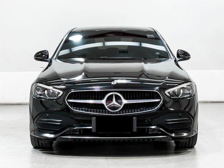 Mercedes-Benz C-Class 2022 C220 Sedan ดีเซล เกียร์อัตโนมัติ ดำ รูปที่ 2