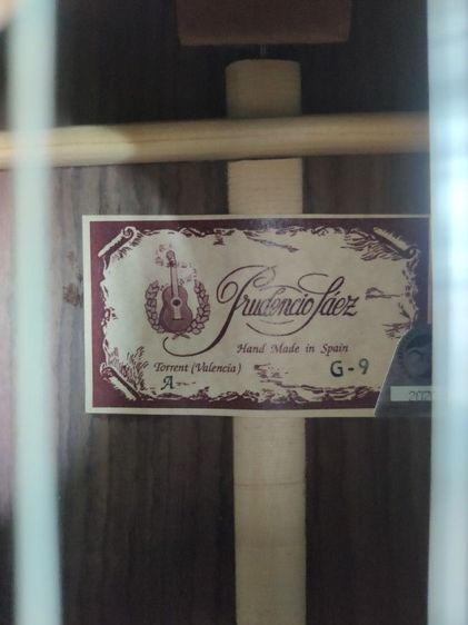 Classical guitar: Prudencio Saez G-9  รูปที่ 2