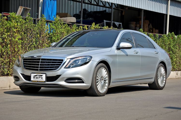 Mercedes-Benz S-Class 2016 S300 Sedan ไฮบริด ไม่ติดแก๊ส เกียร์อัตโนมัติ เทา