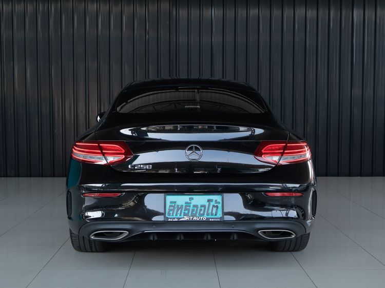 Mercedes-Benz C-Class 2016 C250 Sedan เบนซิน ไม่ติดแก๊ส เกียร์อัตโนมัติ ดำ รูปที่ 3