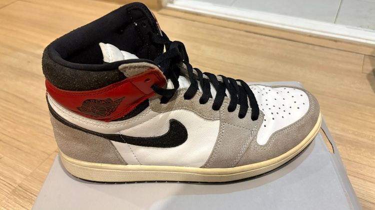 Nike Jordan 1 Retro High Light Smoke Grey รูปที่ 8