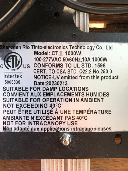 Home Grow Setup - LED รูปที่ 2