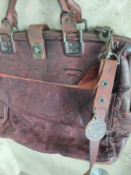 Diesel หนังแท้ VINTAGE made in Italy รูปที่ 3