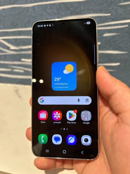 Samsung Galaxy S23 สีครีม ศูนย์ไทย สภาพมือ1 ใช้งานปกติทุกอย่าง รูปที่ 2